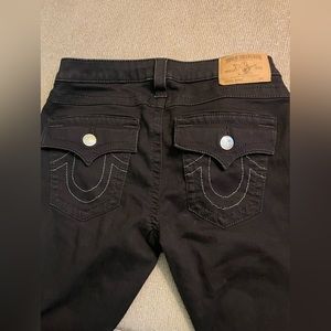True Religion Black skinny Jeans
